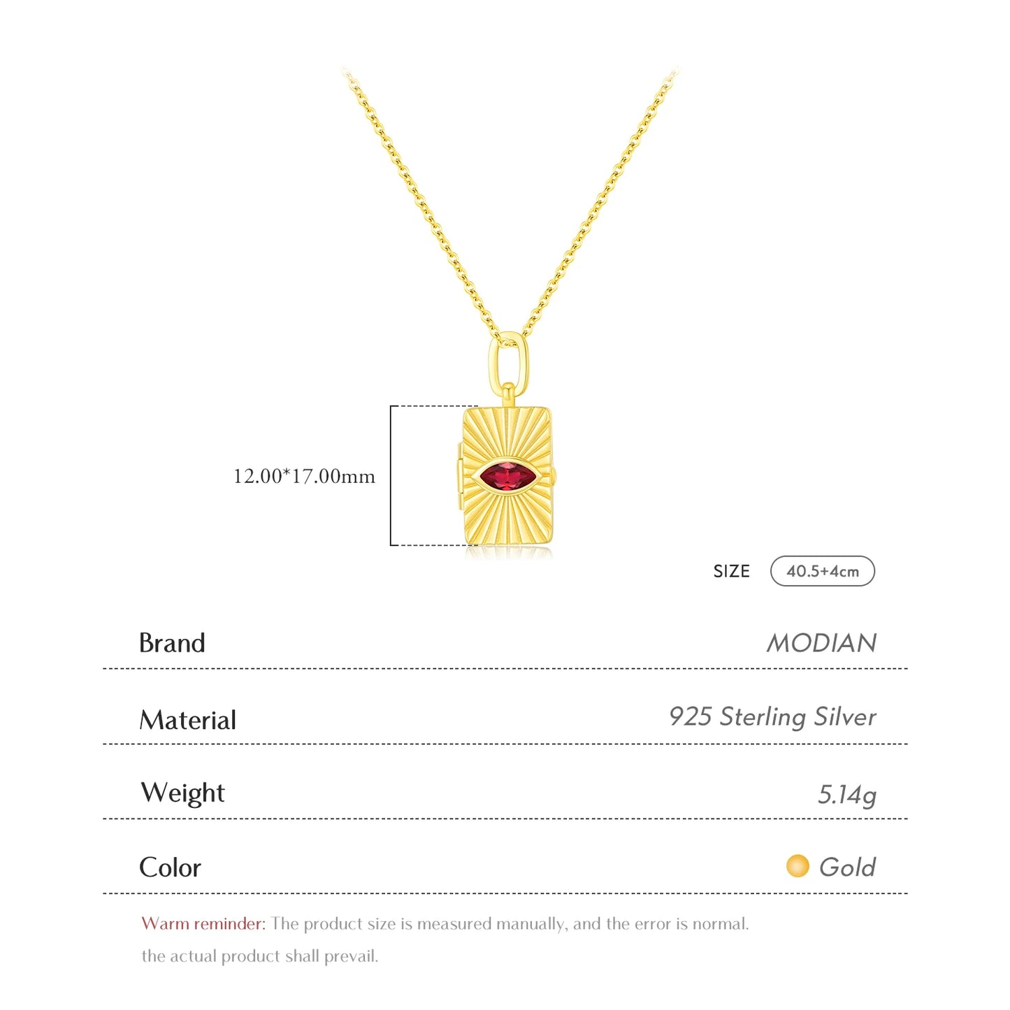 Whispered Heart – Halskette mit offenem Liebesbrief