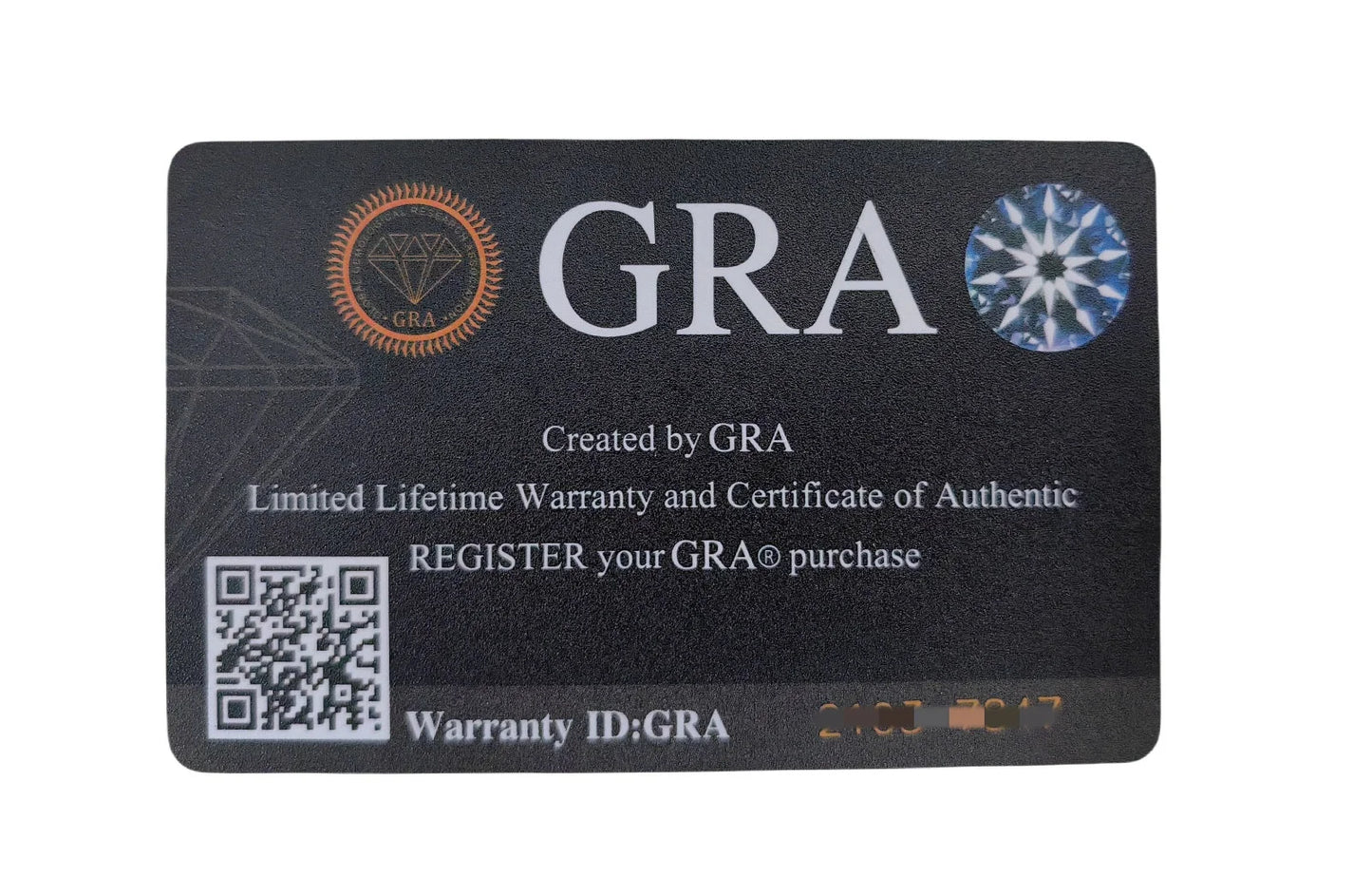 Brilliant Half – Moissanit Halb-Eternity Ring