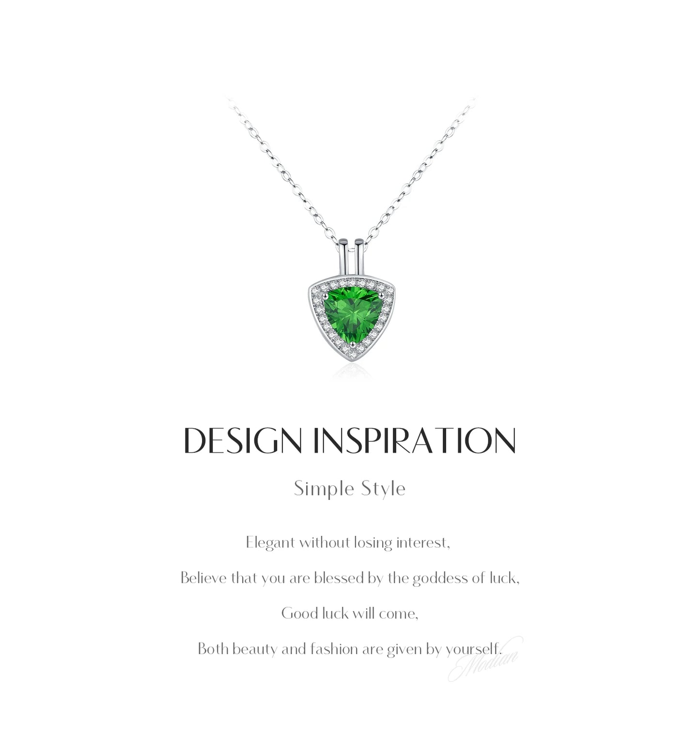 Urban Triangle – Grüner  Anhänger