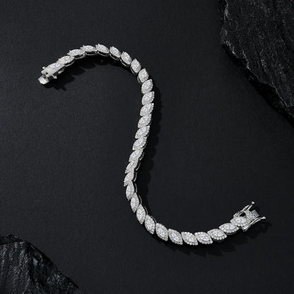 Marquise Grace – Moissanit Tennisarmband