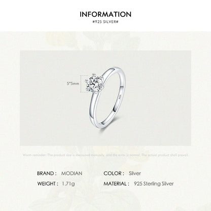 Shimmer Round – Zeitlose Hochzeitsring