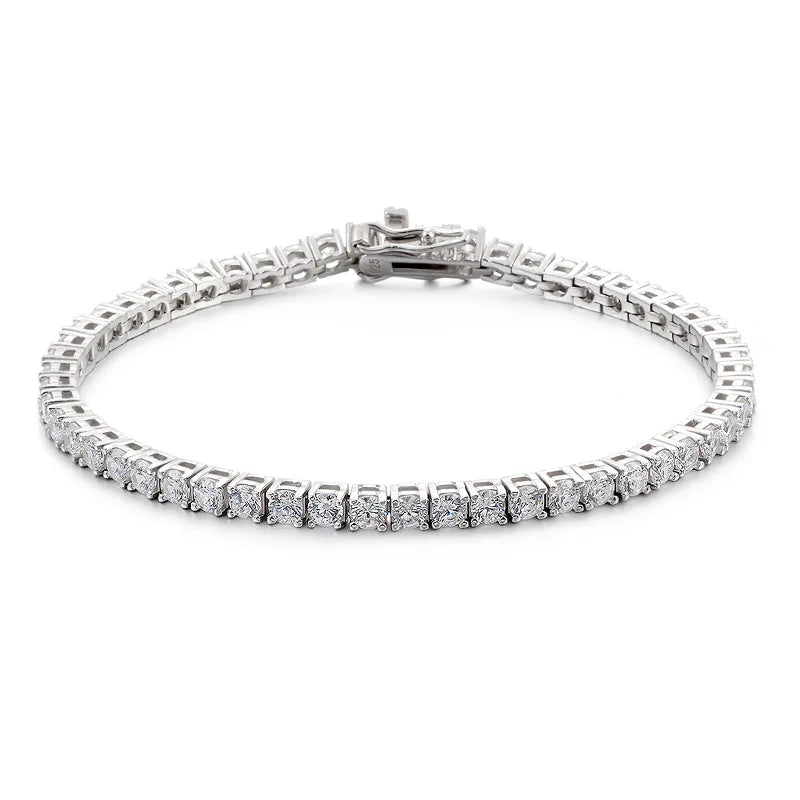 Eternal Glow – Moissanite Tennis Armband