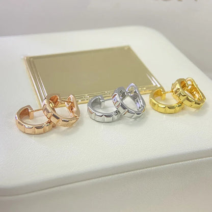 Parisienne Eleganz – Sterling Silber Ohrringe mit 18K Vergoldung, Französischer Luxus für Damen - Alyrah Jewellery