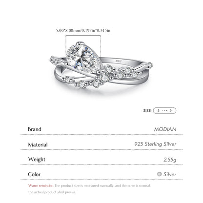 Urban Spark – Entangled Lines Design Ring