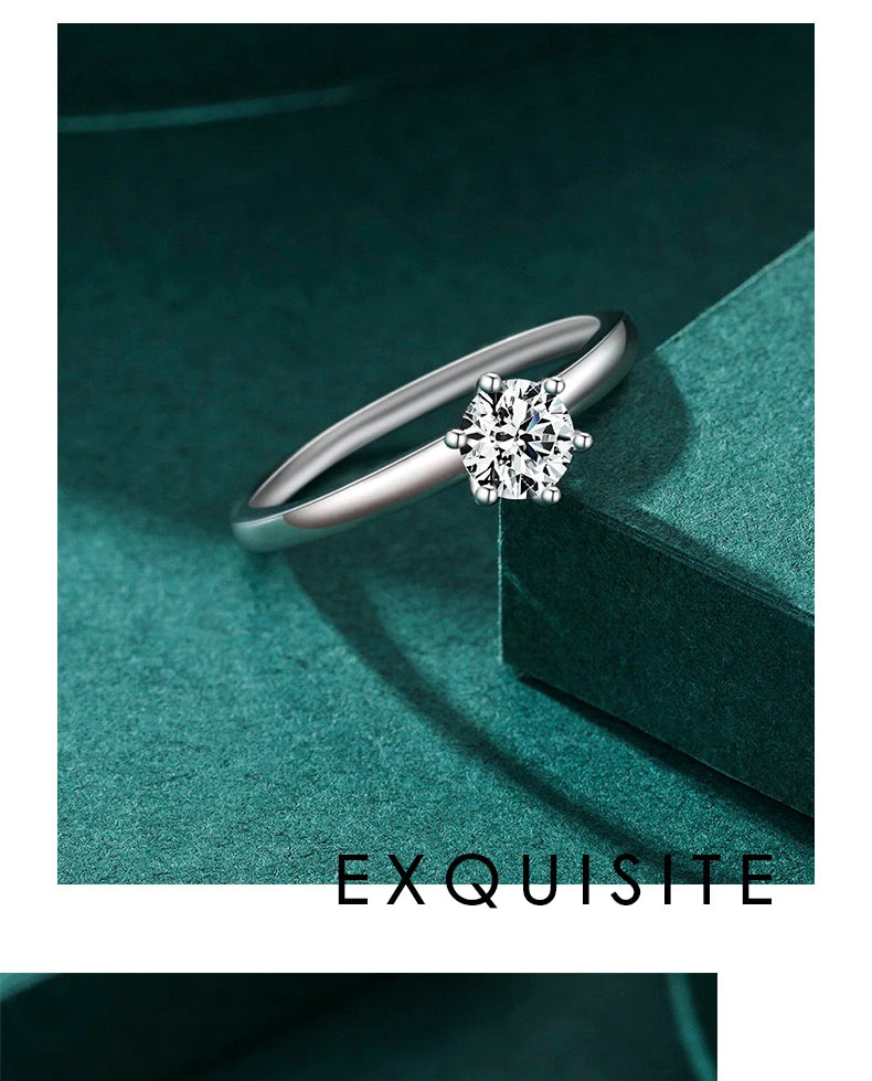 Shimmer Round – Zeitlose Hochzeitsring