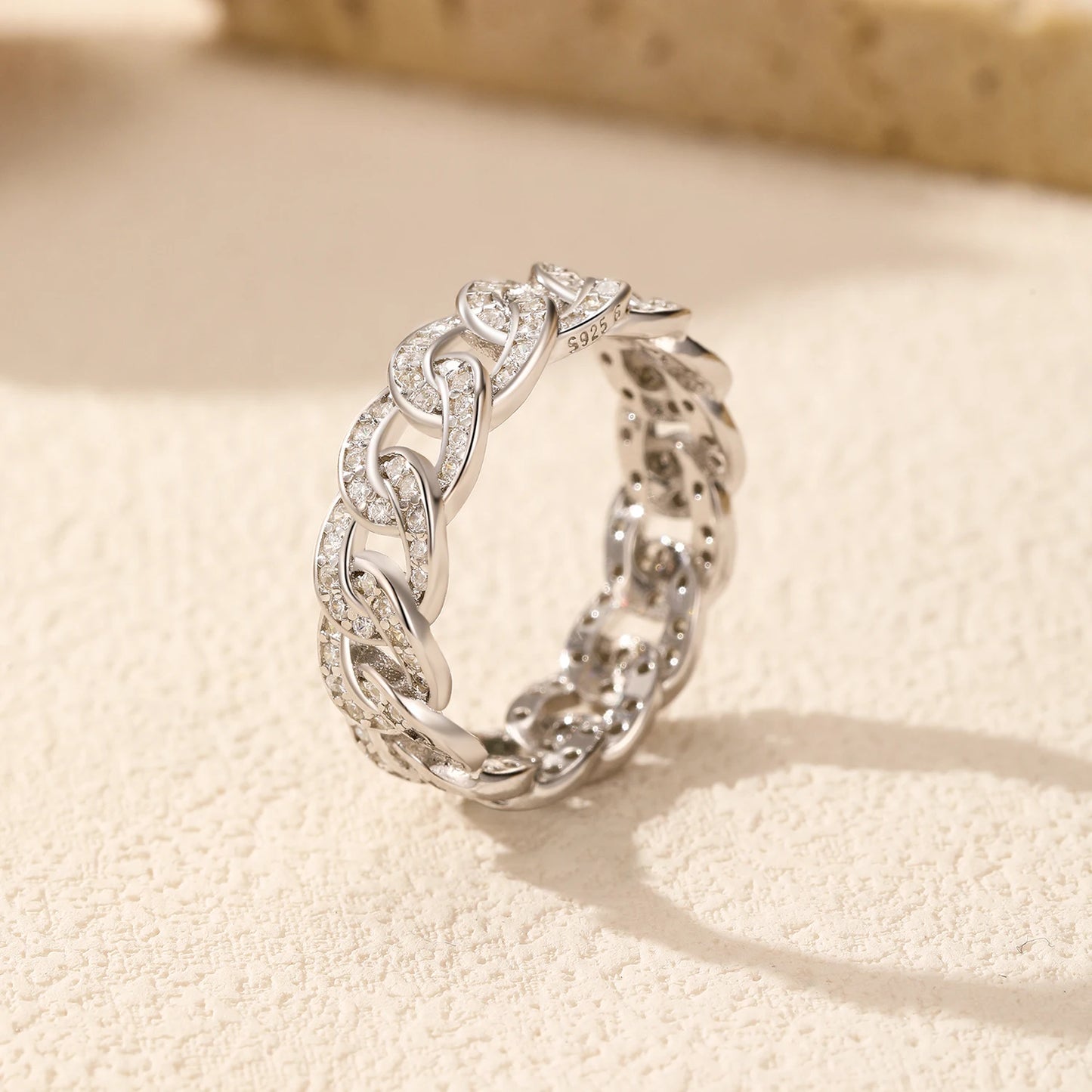 Sparkle Lock – Zirkon Eternity Ring