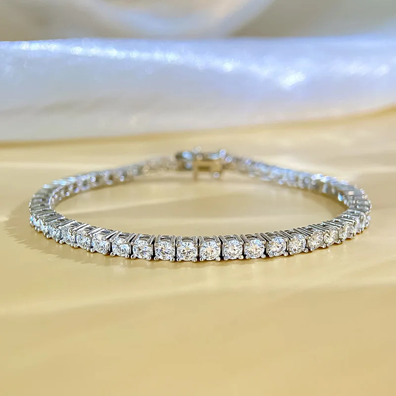 Urban Heart Spark – Bracciale Moissanite