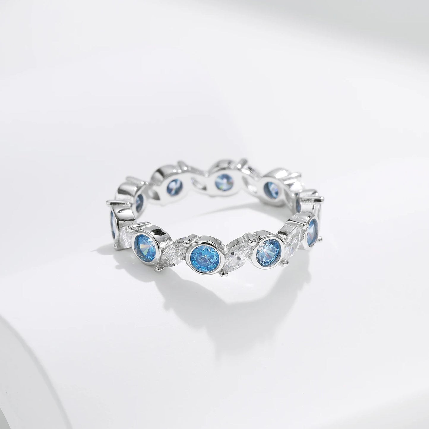 Urban Ocean – Blue  Eternity Ring