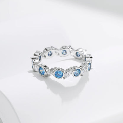 Urban Ocean – Blue  Eternity Ring
