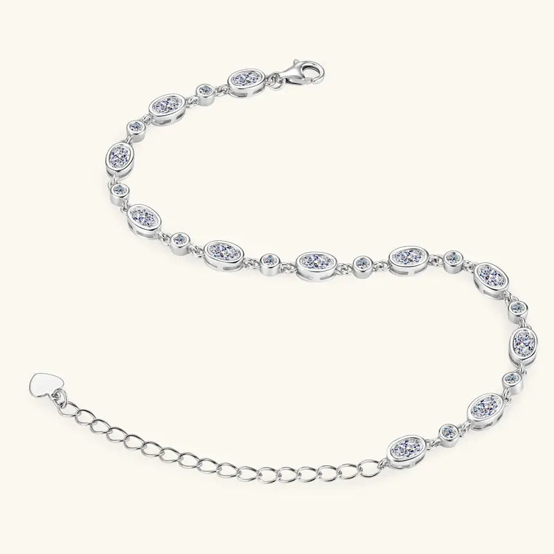 Radiant magic – Moissanite tennis bracelet, a luxurious piece of jewelry