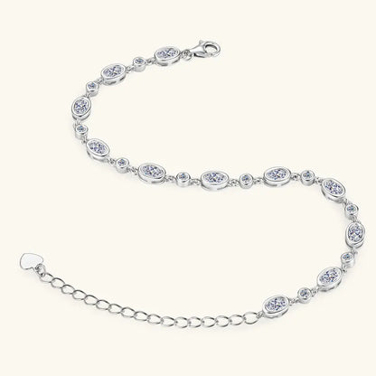 Radiant magic – Moissanite tennis bracelet, a luxurious piece of jewelry
