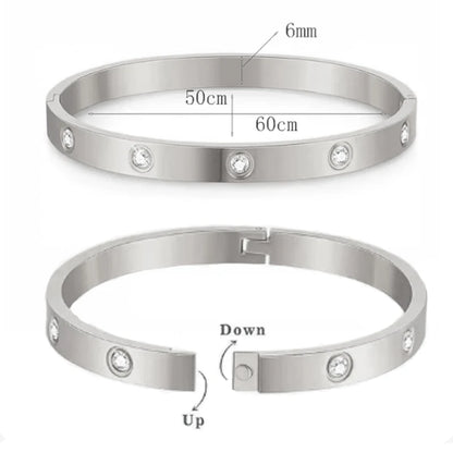 Urban Love Duo – Lussuoso set composto da bracciale rigido e pendente