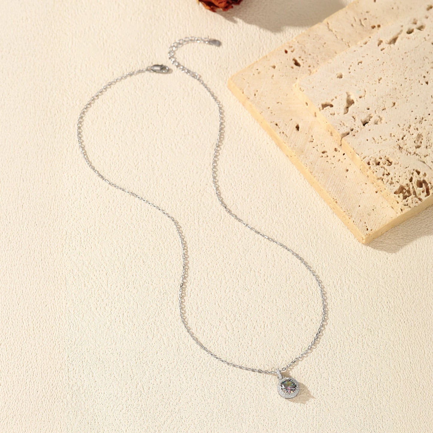 Rainbow Spark – Collana con ciondolo da donna