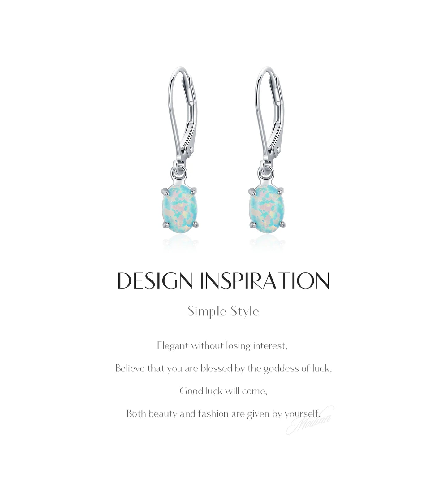 Emerald Drop – orecchini da donna