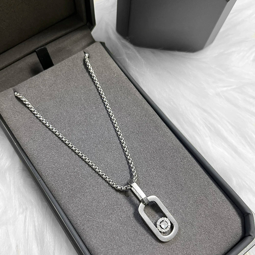 Urban Skeleton –  Luxury Zirkon Halskette