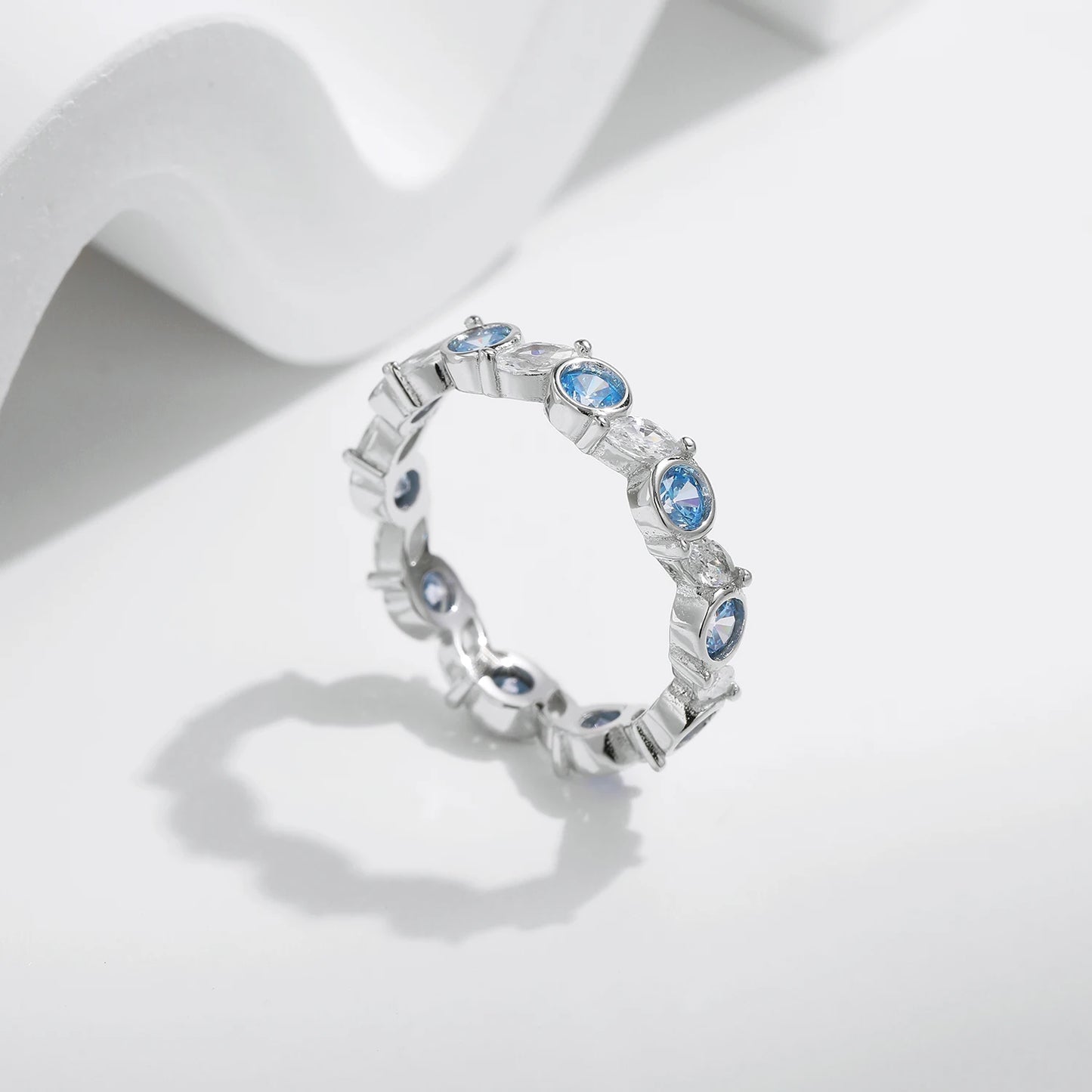Urban Ocean – Blue  Eternity Ring