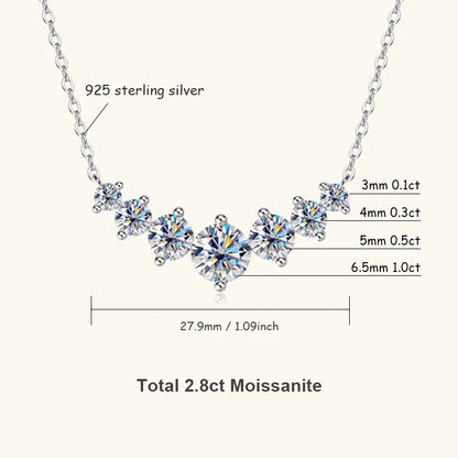 Urban Smile Spark – Moissanite Necklace