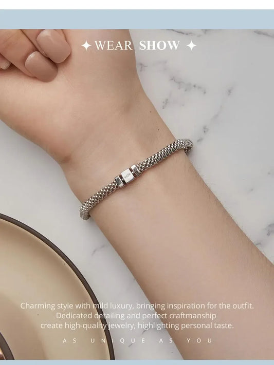 Urban Elegance – Klassisches Quadrat-Buckle Armband - Alyrah Jewellery
