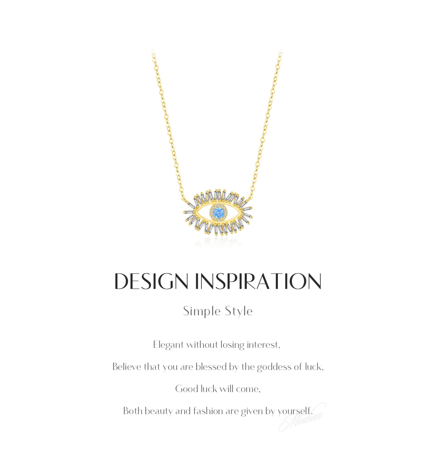 Golden Gaze – Damen-Anhänger