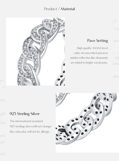 Sparkle Lock – Zirkon Eternity Ring