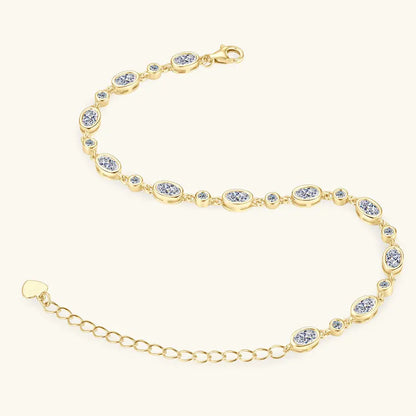 Radiant magic – Moissanite tennis bracelet, a luxurious piece of jewelry