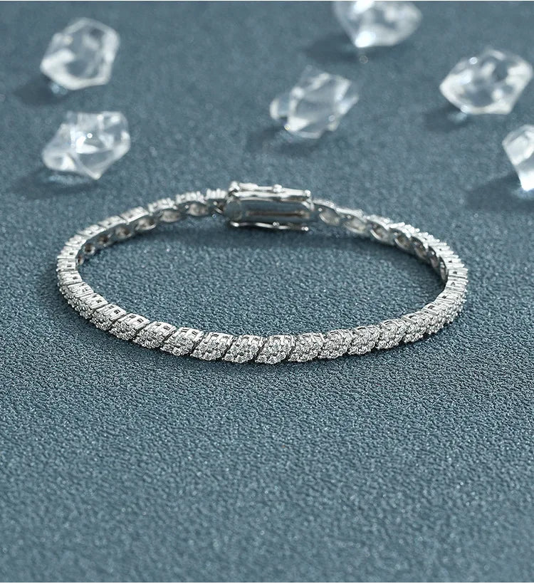 Marquise Grace – Moissanit Tennisarmband