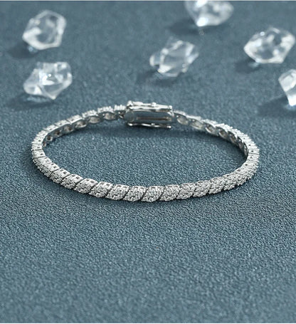 Marquise Grace – Moissanit Tennisarmband