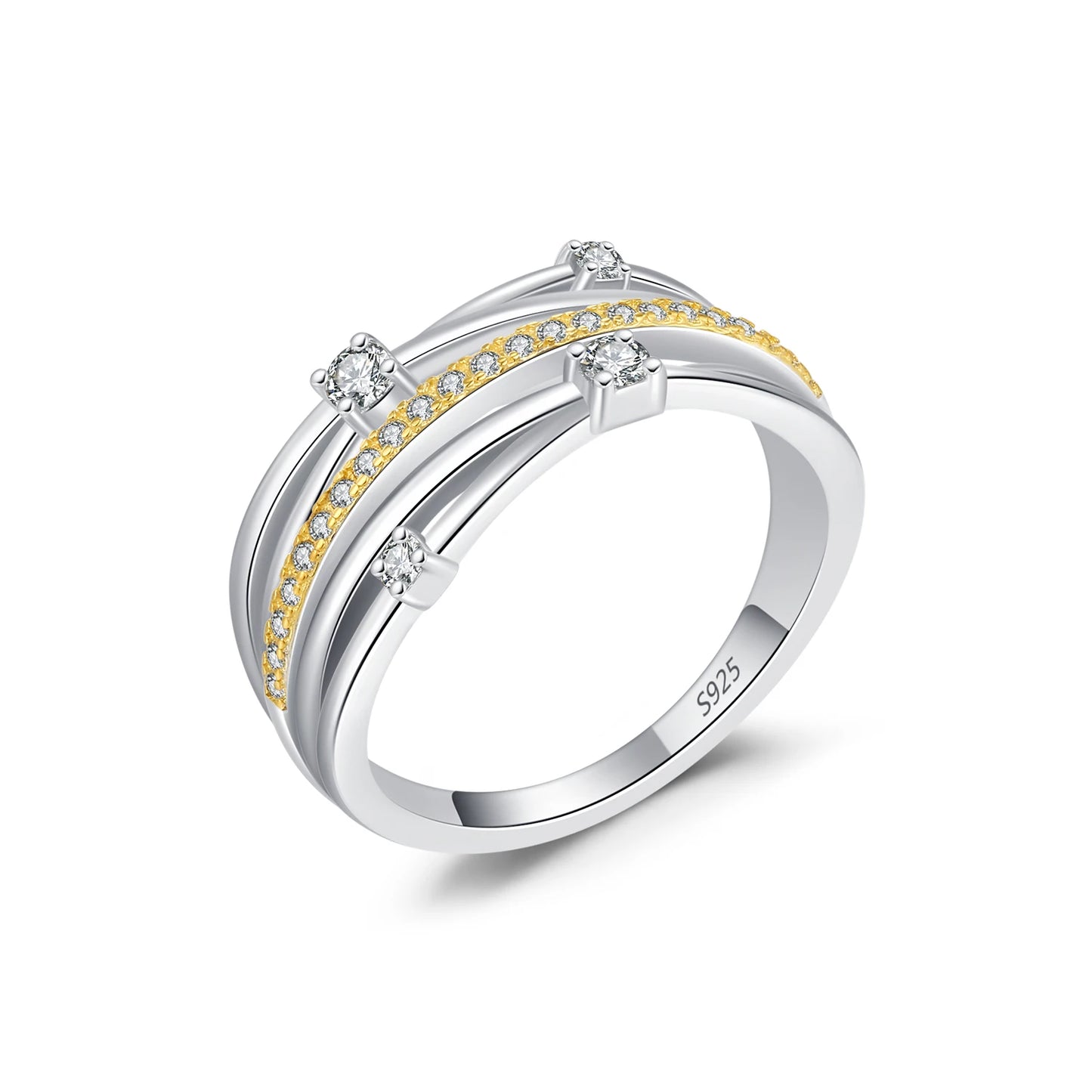 Twist Elegance – Damen-Cocktailring