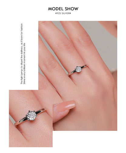 Shimmer Round – Zeitlose Hochzeitsring