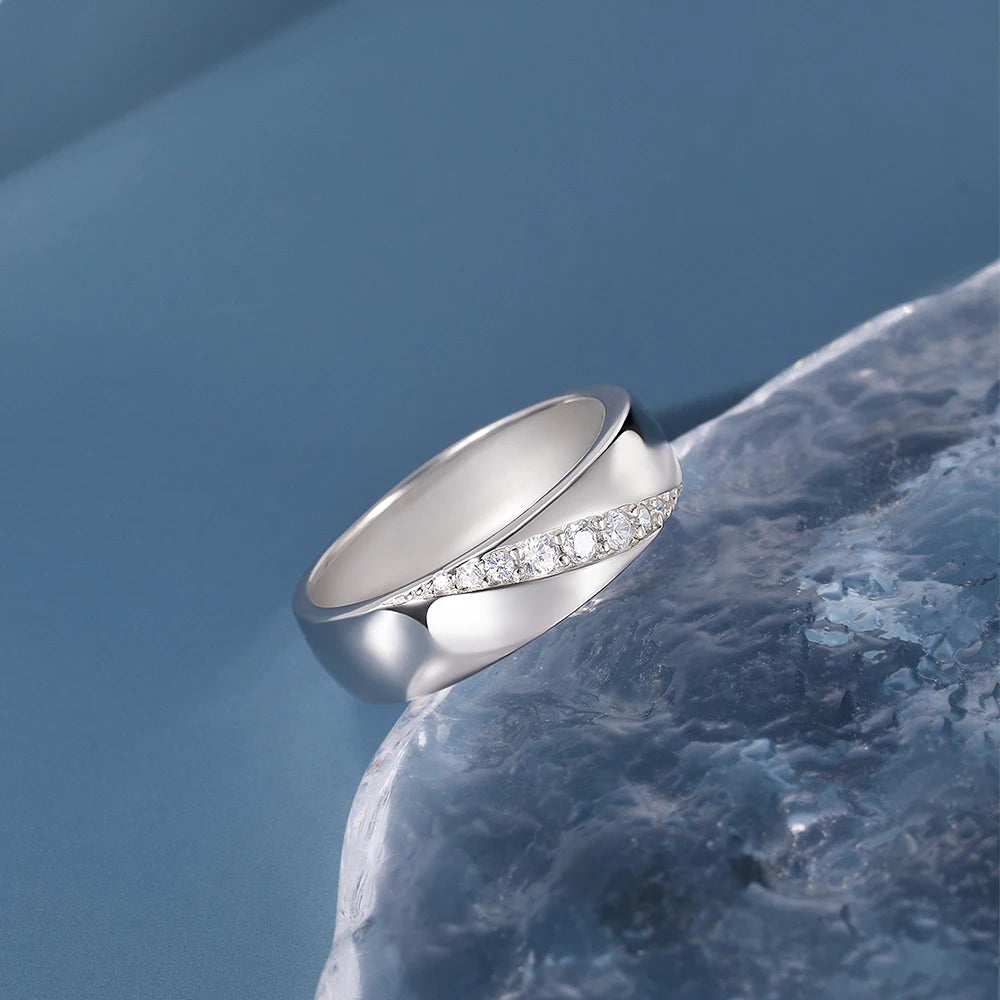 Urban Edge – Moissanit Herrenring