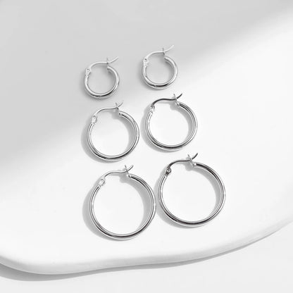 Urban French Bold – Classic hoop earrings