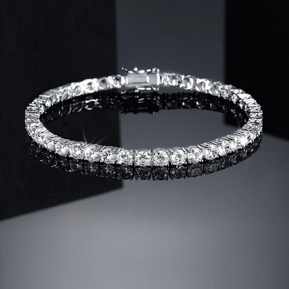 Eternal Glow – Moissanite Tennis Armband