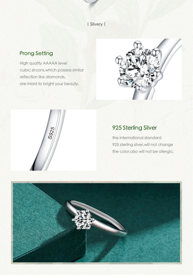 Shimmer Round – Zeitlose Hochzeitsring