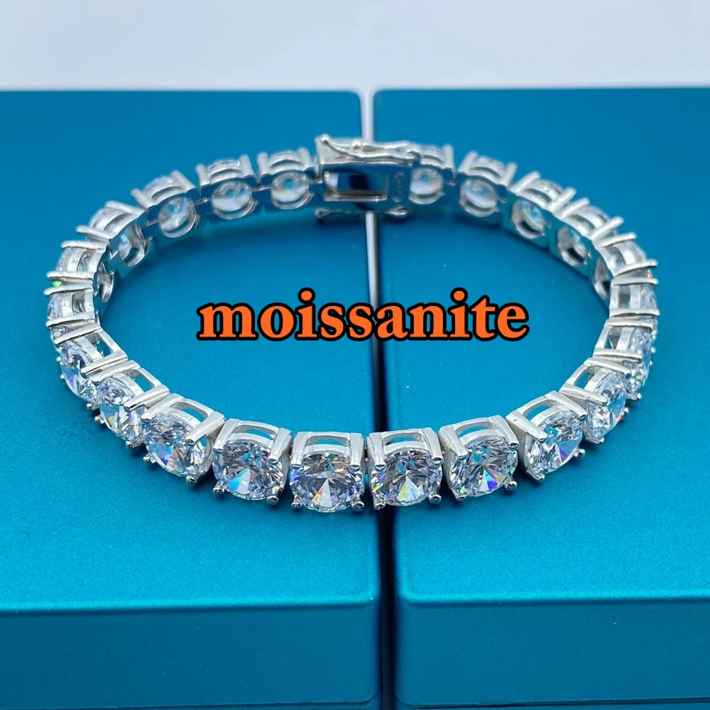 Urban Ice Tennis – Moissanit Tennisarmband