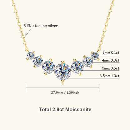 Urban Smile Spark – Moissanite Necklace