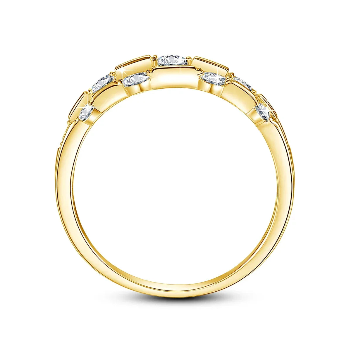 Ewiges Leuchten – Eternity-Ring - Alyrah Jewellery