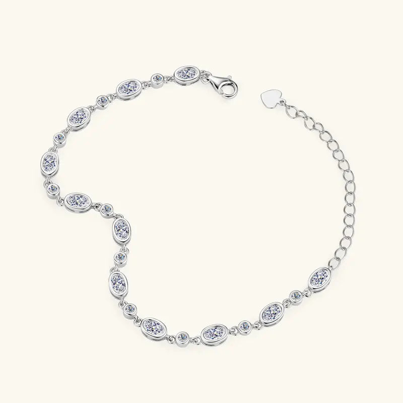 Radiant magic – Moissanite tennis bracelet, a luxurious piece of jewelry