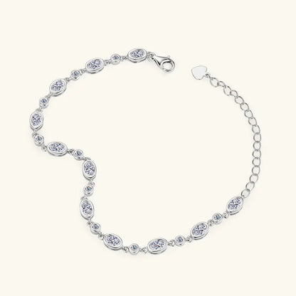 Radiant magic – Moissanite tennis bracelet, a luxurious piece of jewelry
