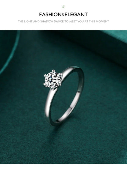 Shimmer Round – Zeitlose Hochzeitsring