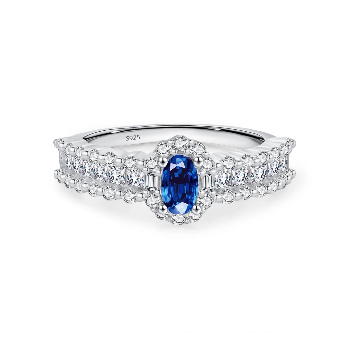 Royal Blue – Zirkon Ovalring