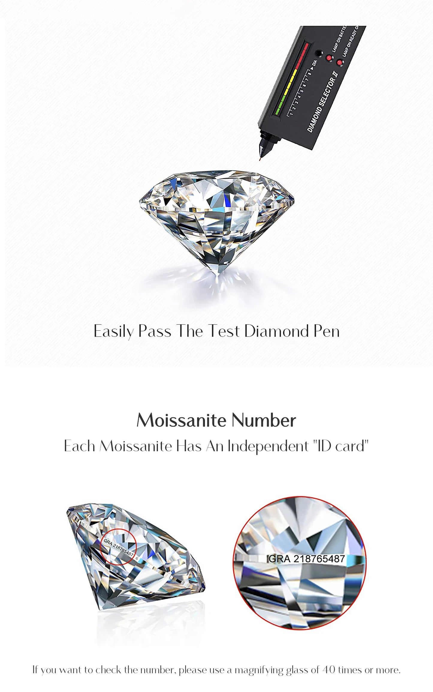 Dazzle Loop – Moissanite Hoop Earrings