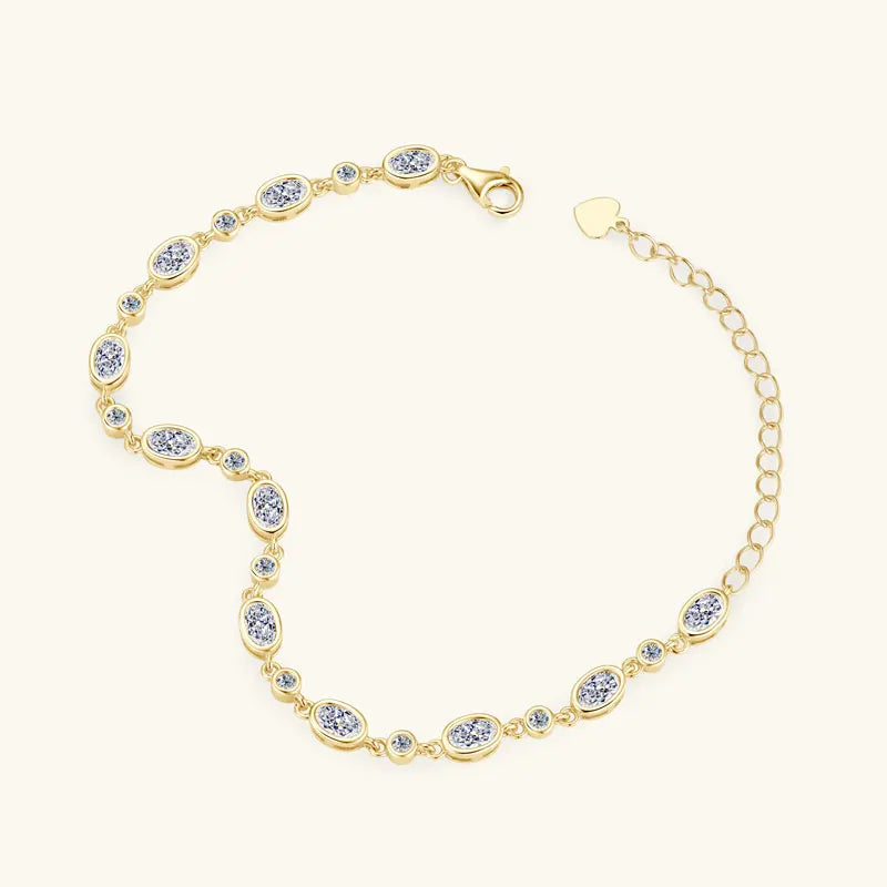 Radiant magic – Moissanite tennis bracelet, a luxurious piece of jewelry