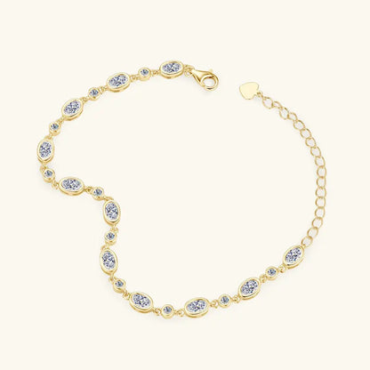 Radiant magic – Moissanite tennis bracelet, a luxurious piece of jewelry