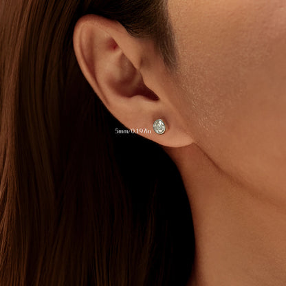 Radiant Glow – Moissanit Ohrstecker