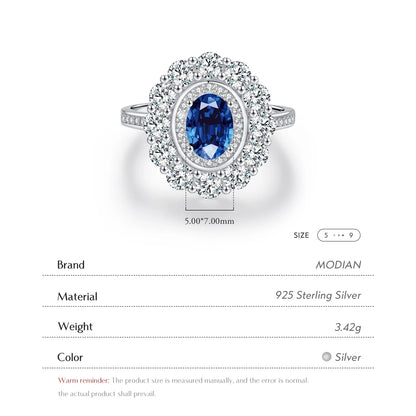 Starlight Grace – Ovaler Zirkonia-Cocktailring