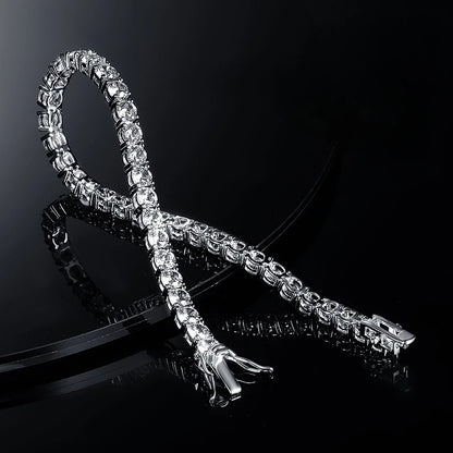 Eternal Glow – Moissanite Tennis Armband