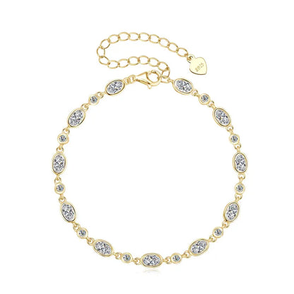 Radiant magic – Moissanite tennis bracelet, a luxurious piece of jewelry
