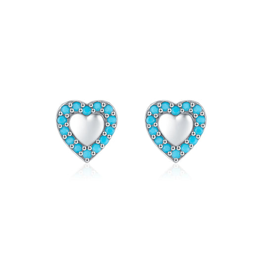 Urban Heart Vintage – Klassische Herz Ohrstecker