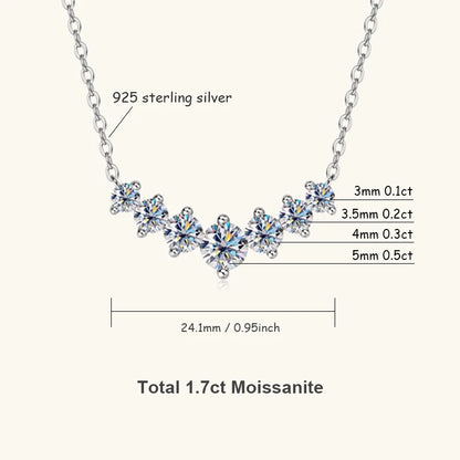 Urban Smile Spark – Moissanite Necklace