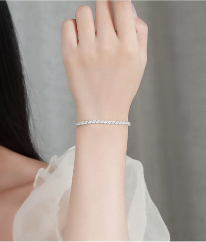 Marquise Grace – Moissanit Tennisarmband